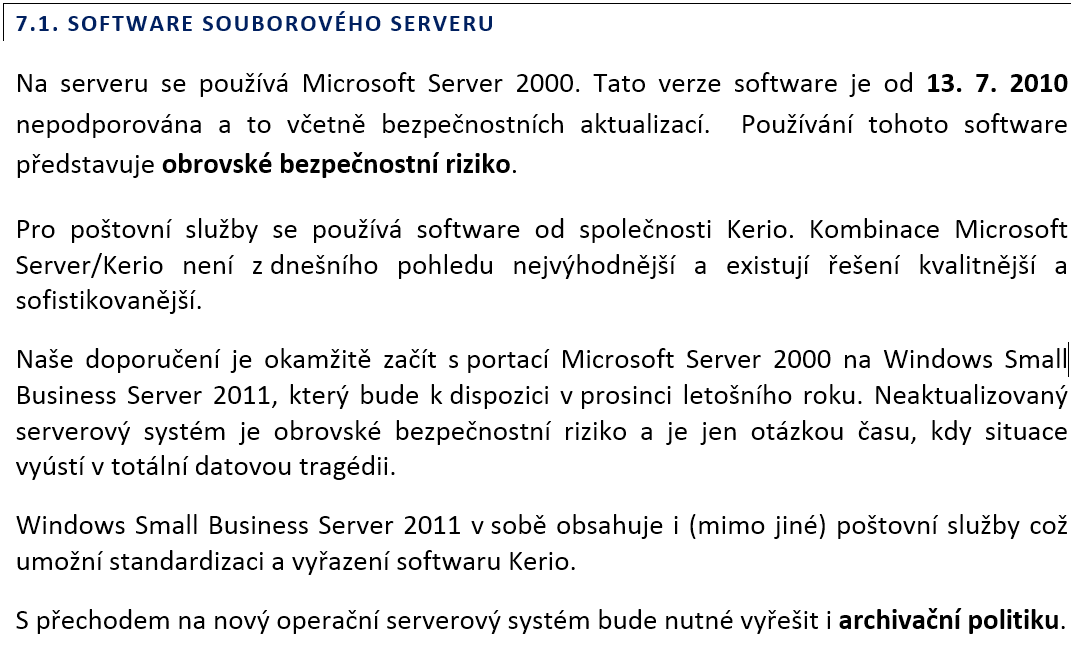 Software souborového serveru