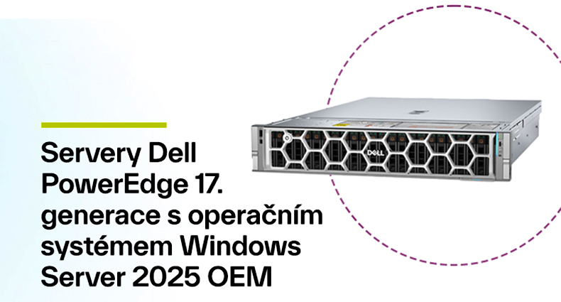 Servery Dell PowerEdge 17. generace s operačním systémem Windows Server 2025 OEM, obrázek 1